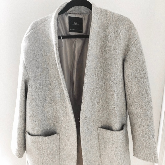 Zara Jackets & Blazers - Gray Zara Pea Coat